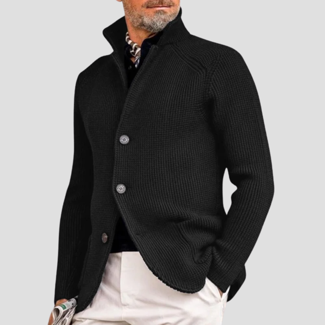 Guy | Knitted Button Cardigan