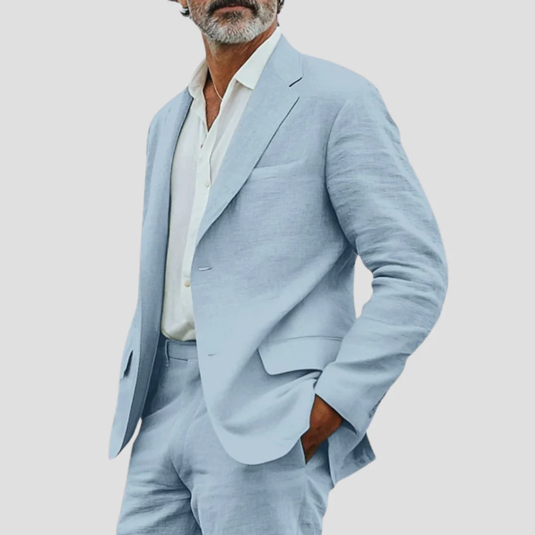 Hugh | Linen Two Piece Suit