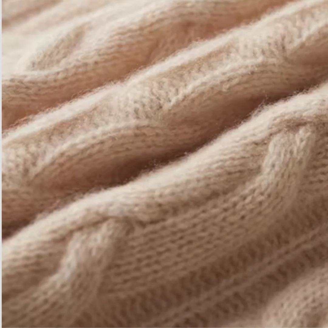 Kester | Wool Cable-Knit Jumper