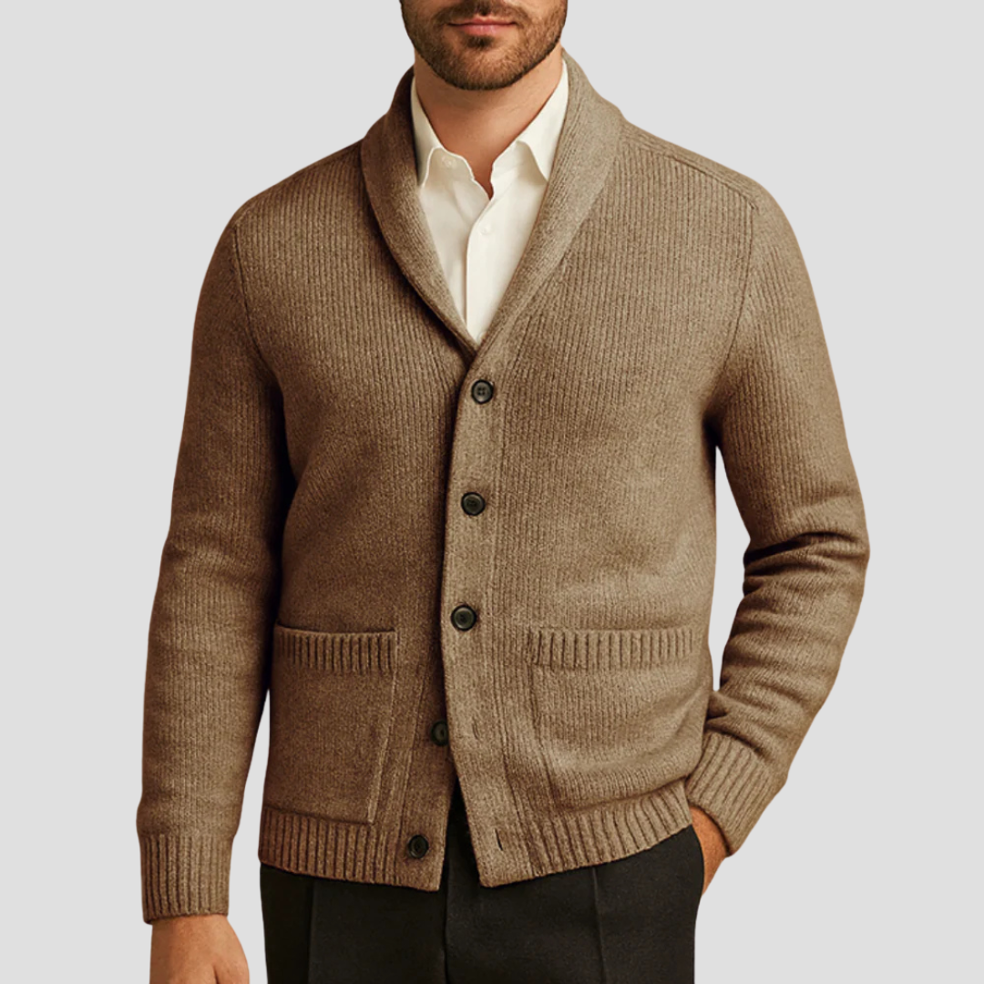 Landon | Shawl Collar Cardigan