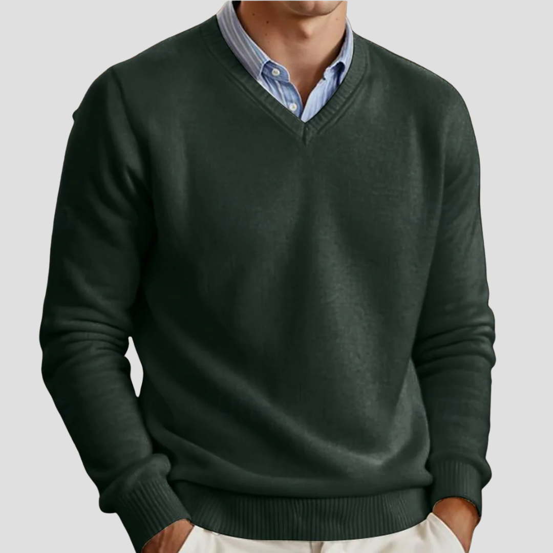 York | V-Neck Knit Jumper