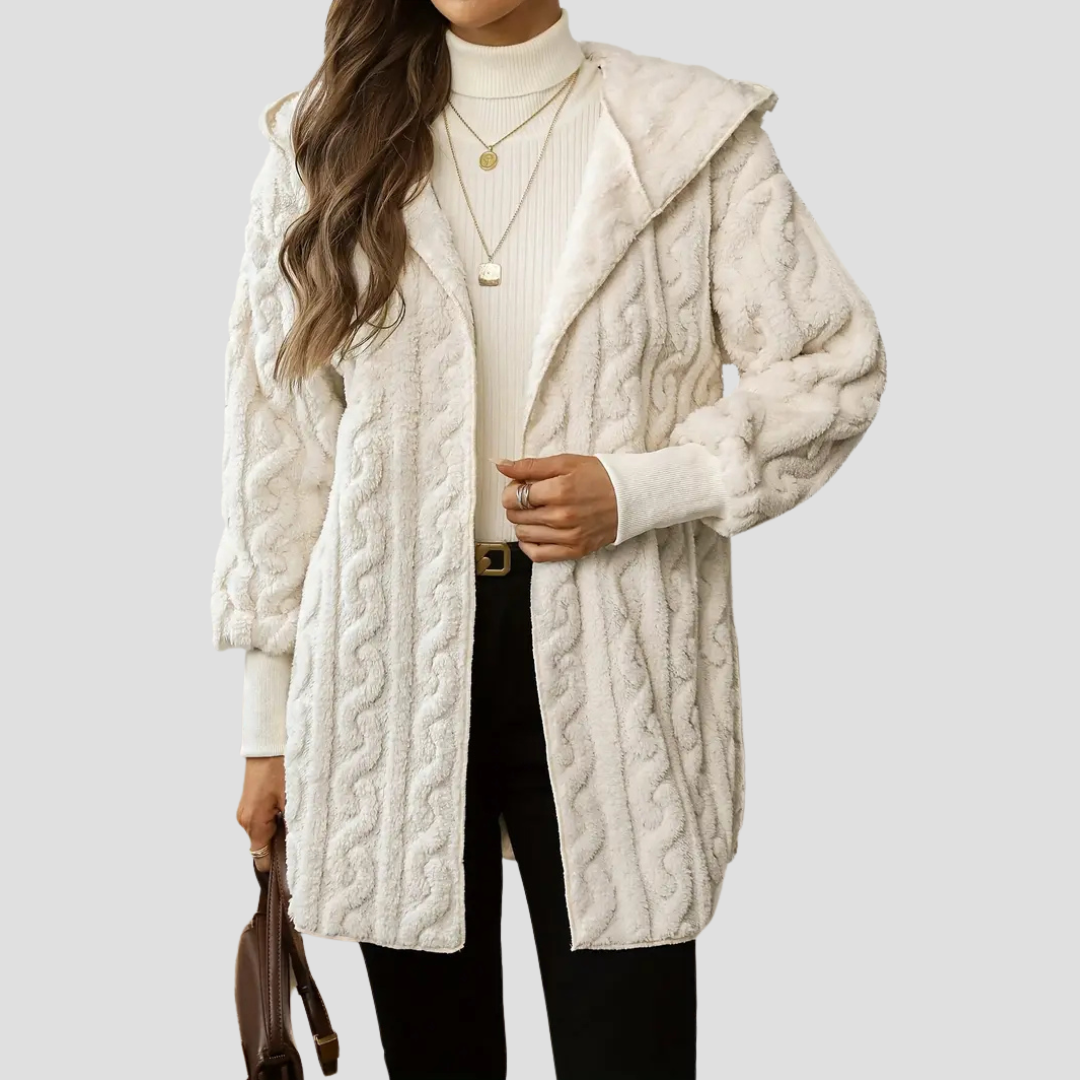 Filicity | Fleece Hooded Coat