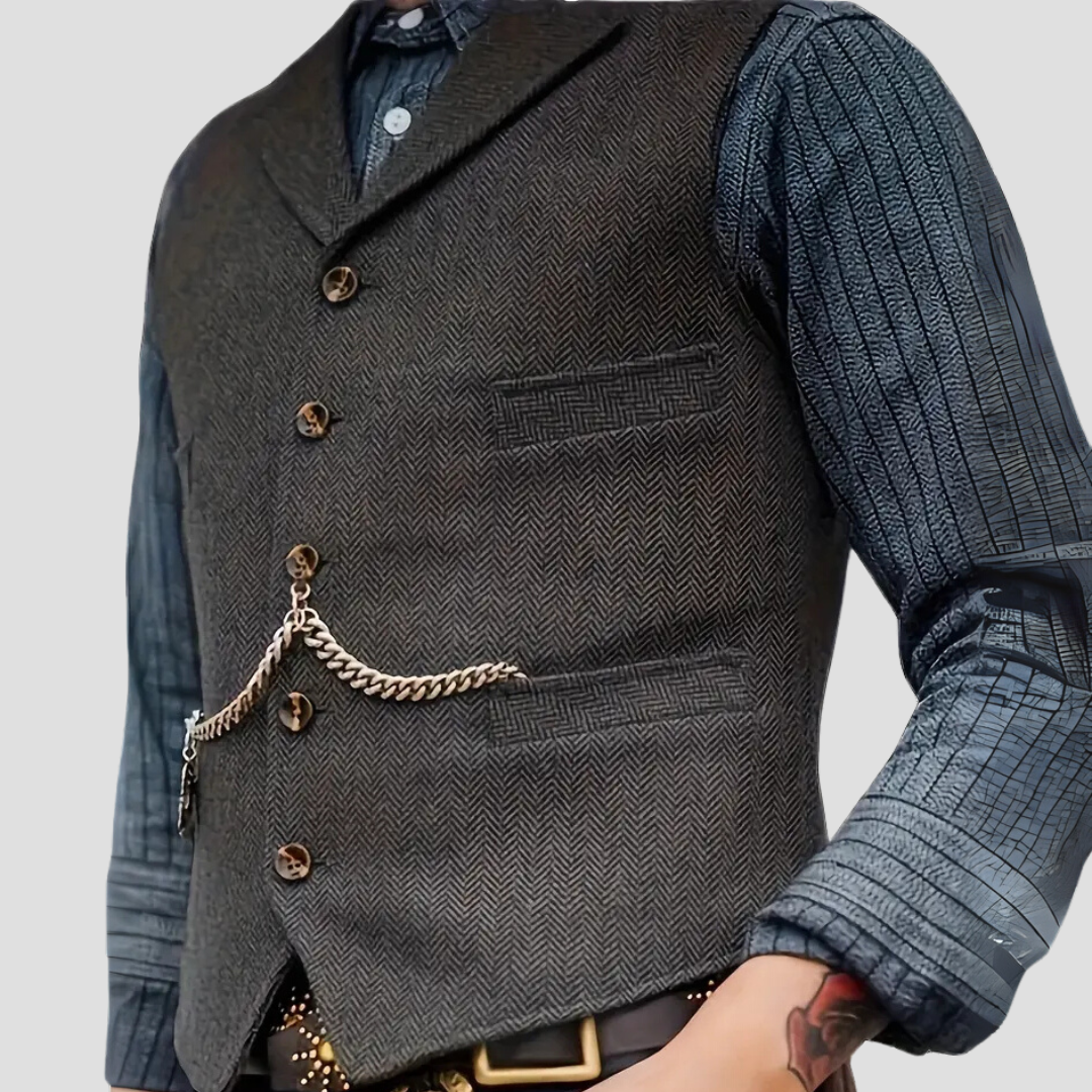 Carver | Classic Tweed Vest