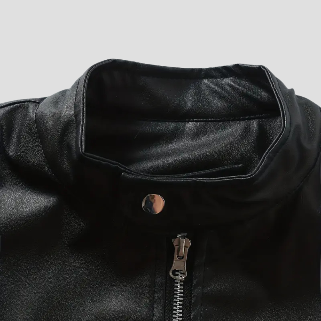 Randolph | Leather Biker Jacket