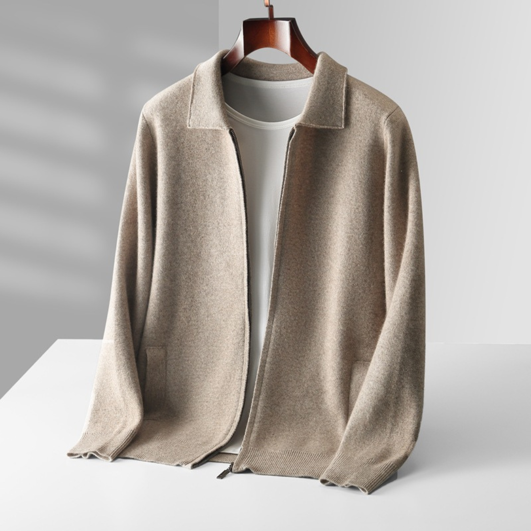 Dominic | Pure Wool Cardigan