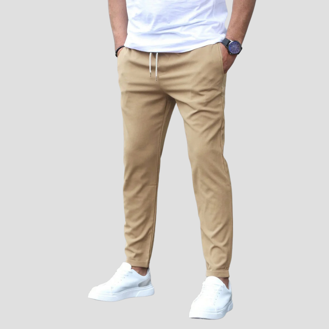 Clarence | Stretch Slim Trousers