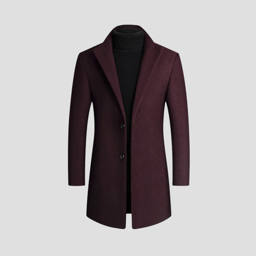 Tristan | Refined Wool Overcoat