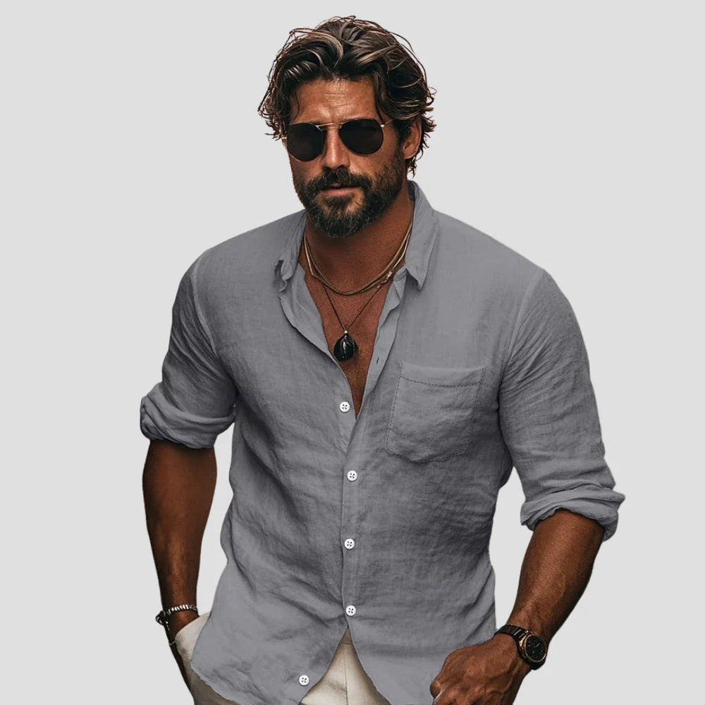 Alfred | Linen Casual Shirt