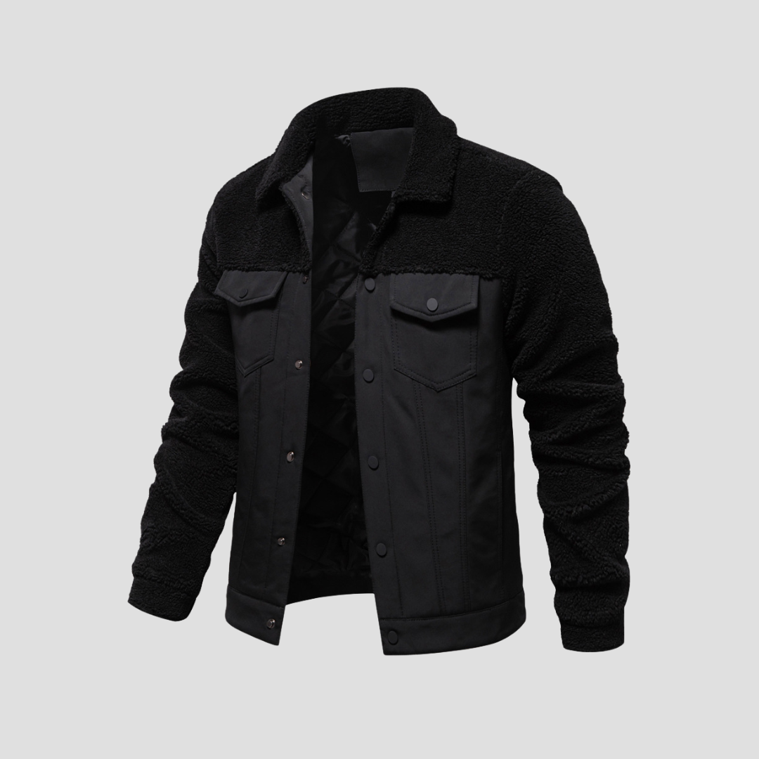 Mortimer | Sherpa Button Jacket
