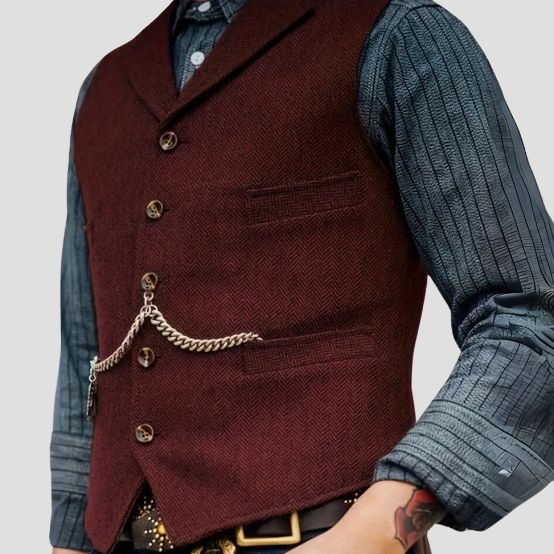 Carver | Classic Tweed Vest
