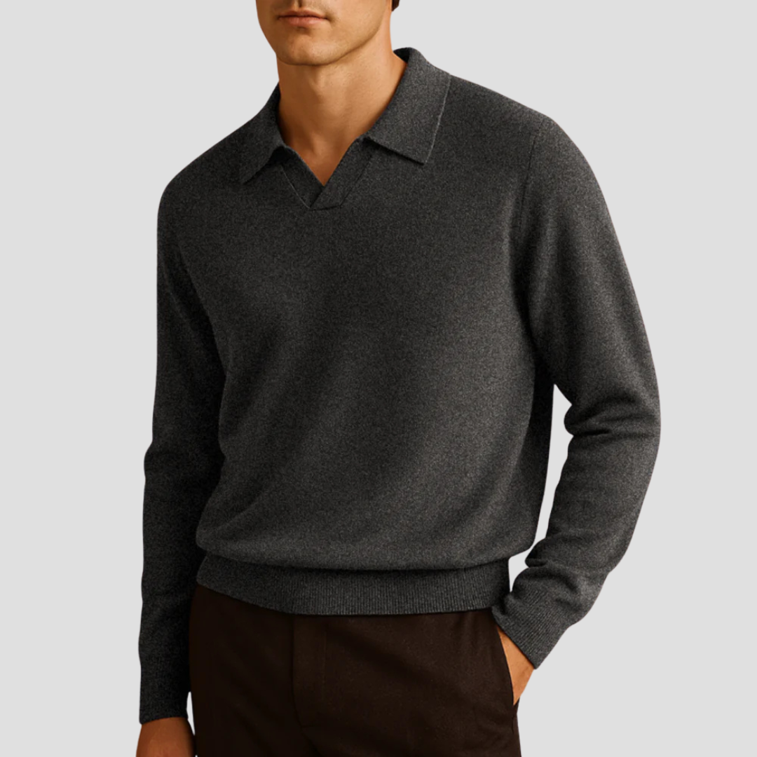 Selwyn | Open Collar Jumper