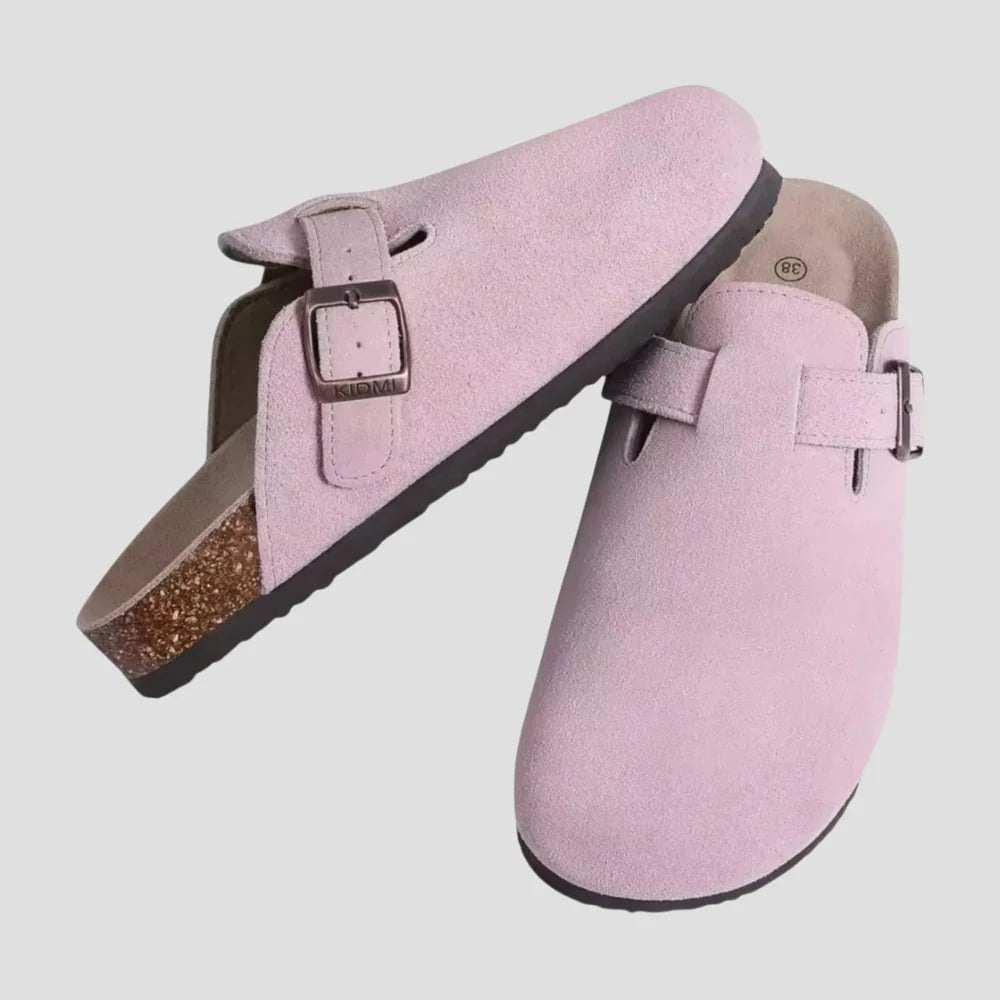 Riley | Suede Mules