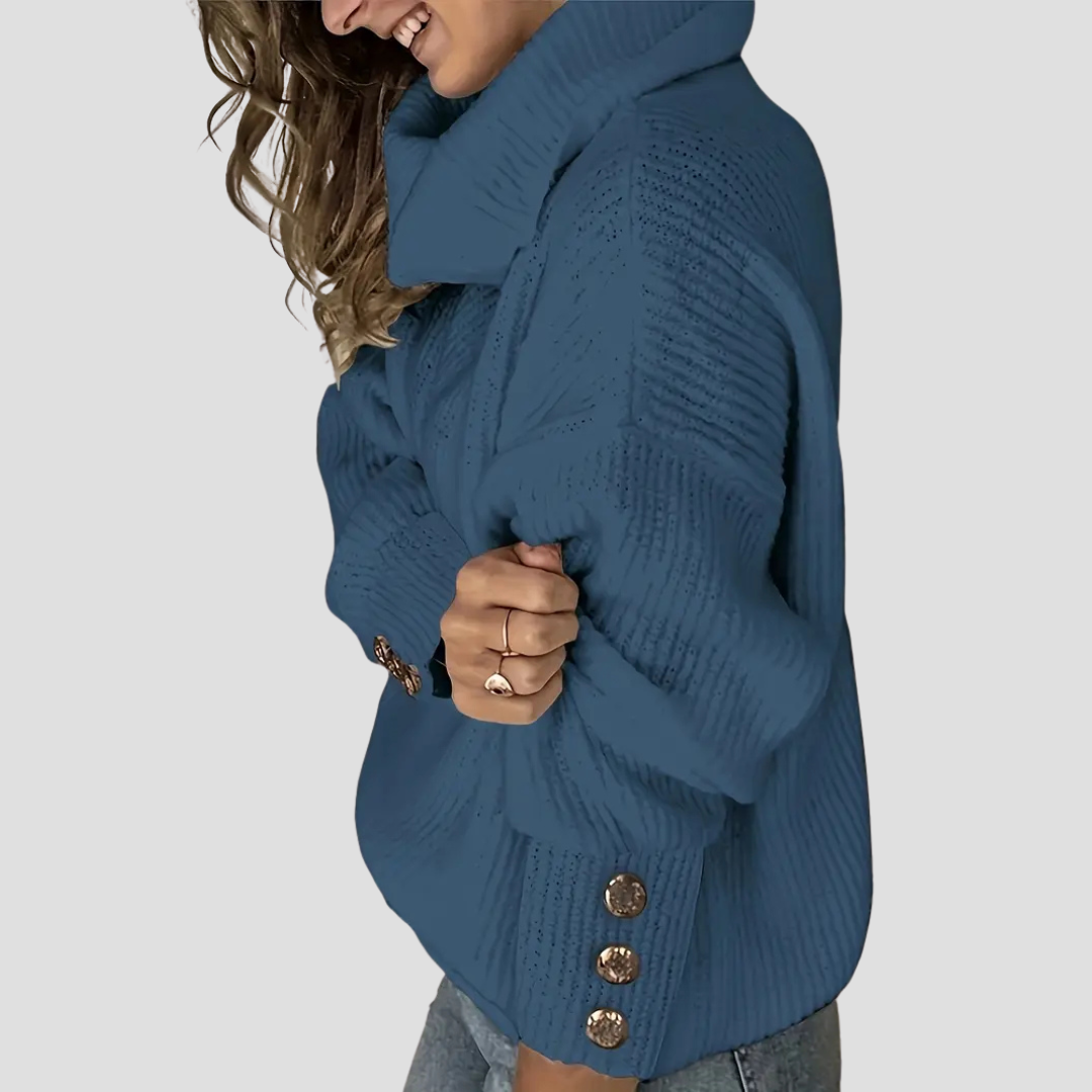 Clementine | Loose Turtleneck Sweater