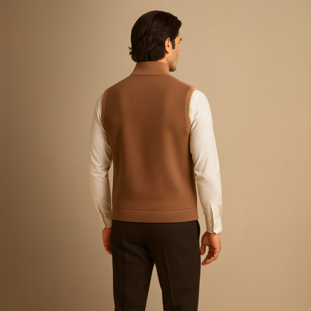 Nolan | Stand Collar Gilet