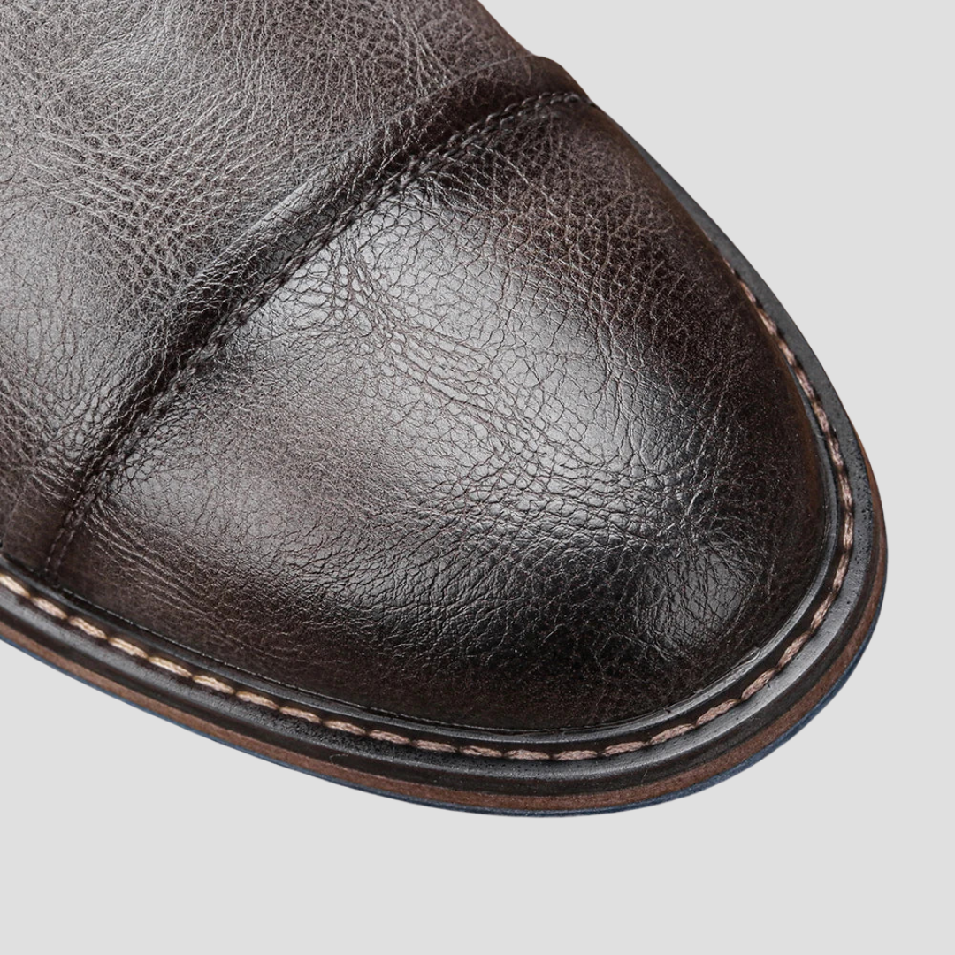 Everett | Leather Ankle Boots