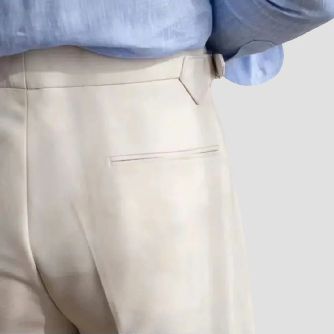 Laurence | Pleated Tailored Shorts