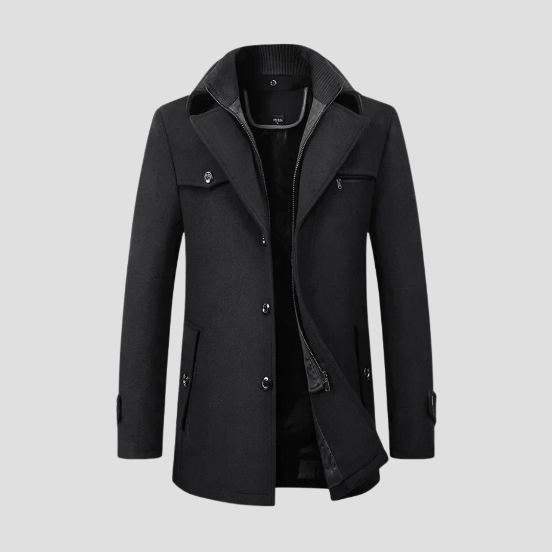 Milton | Wool Overcoat