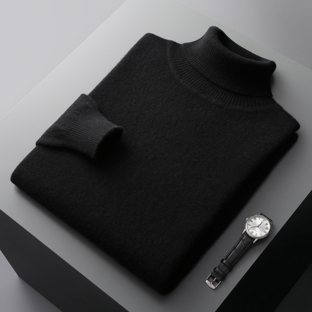 Sinclair | Ribbed Turtleneck Jumper