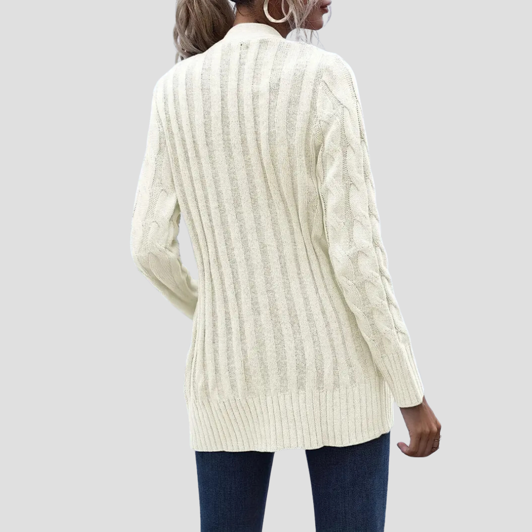 Imogen | Cable Knit Cardigan