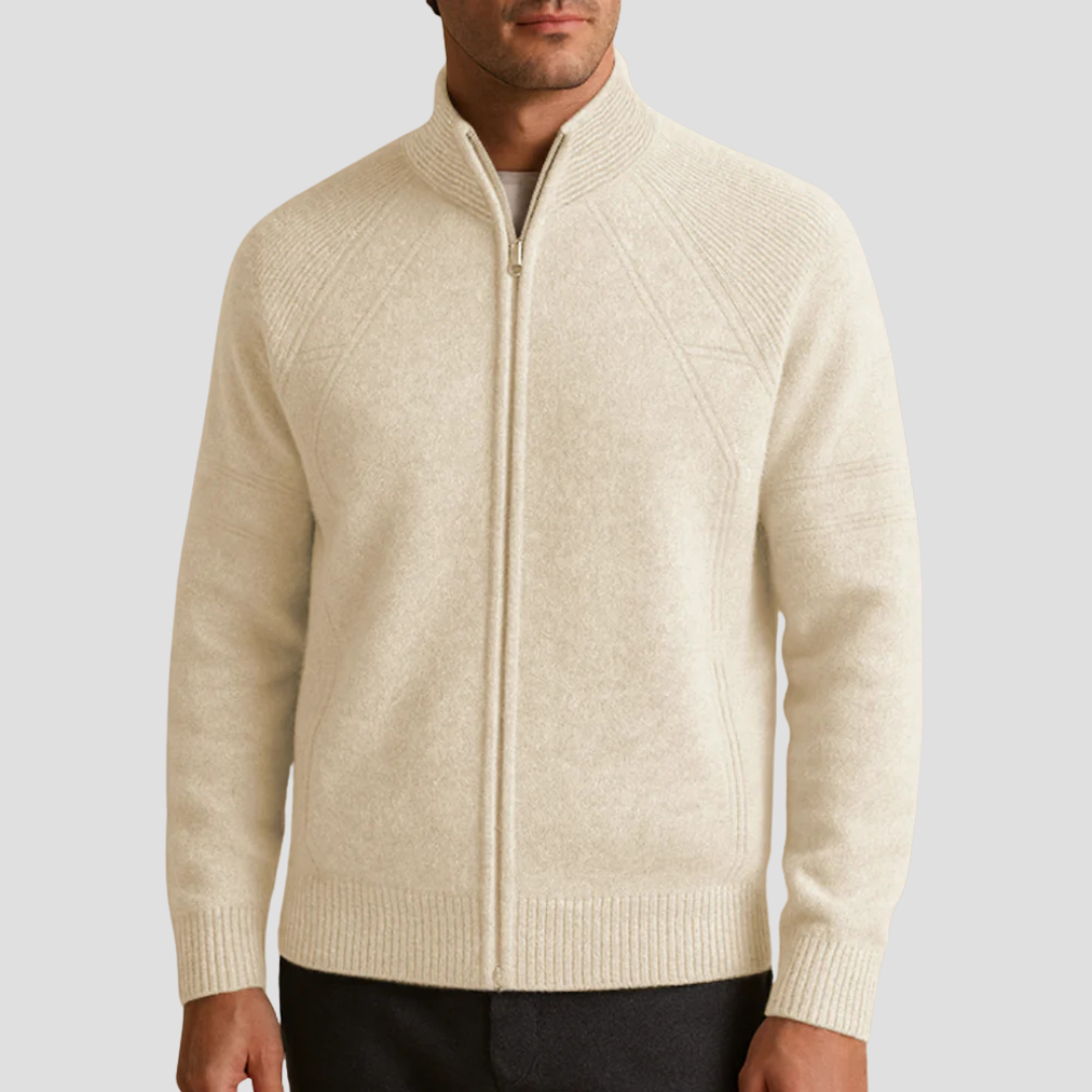 Stedman | Wool Zip Cardigan