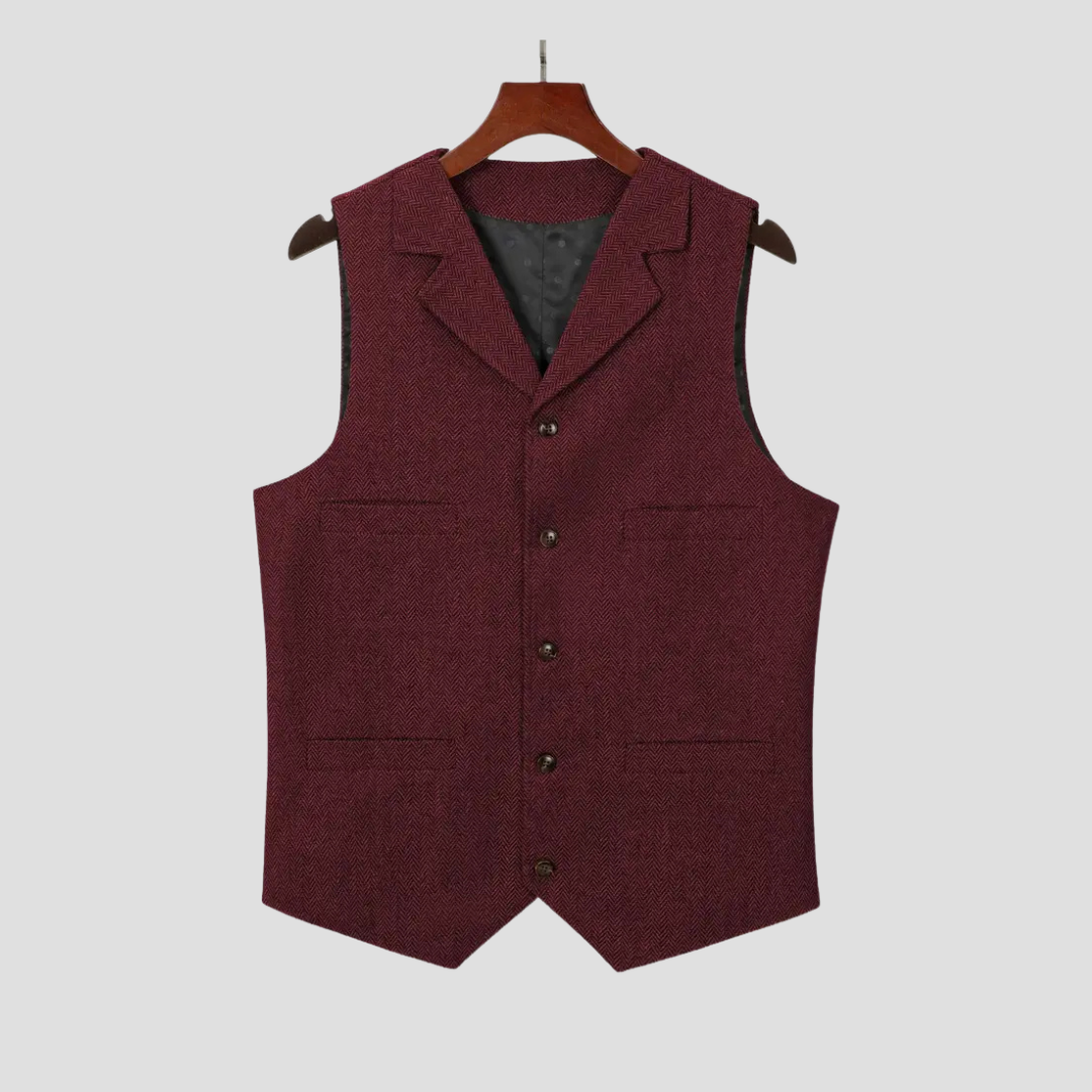 Erasmus | Tweed Suit Vest