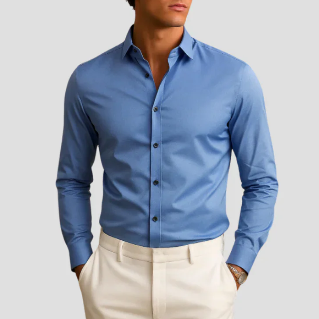 Quentin | Fitted Contrast Shirt