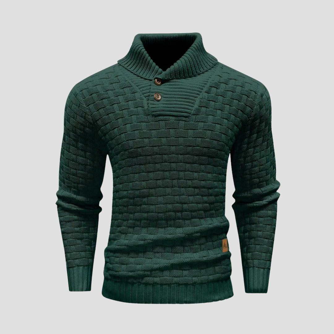 Cuthbert | Waffle Knit Jumper