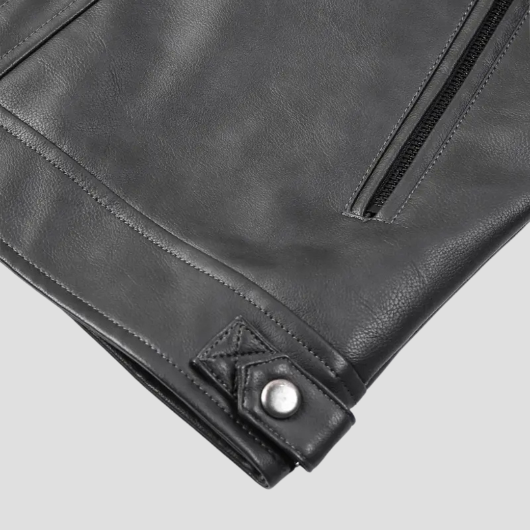 Cornelius | Leather Biker Jacket