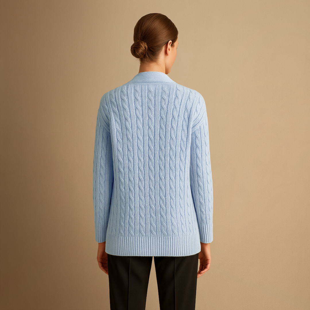 Imogen | Cable Knit Cardigan