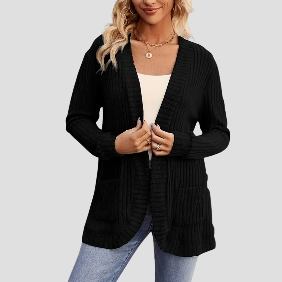 Matilda | Ribbed Knitted Cardigan