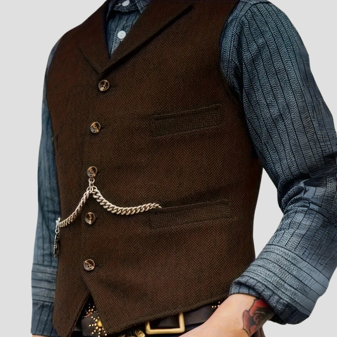 Carver | Classic Tweed Vest