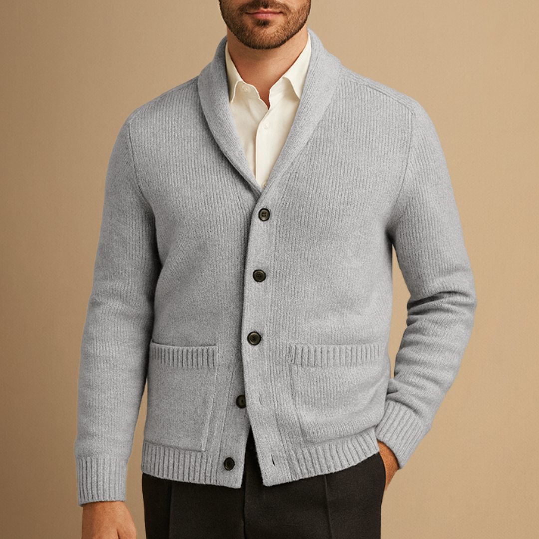 Landon | Shawl Collar Cardigan