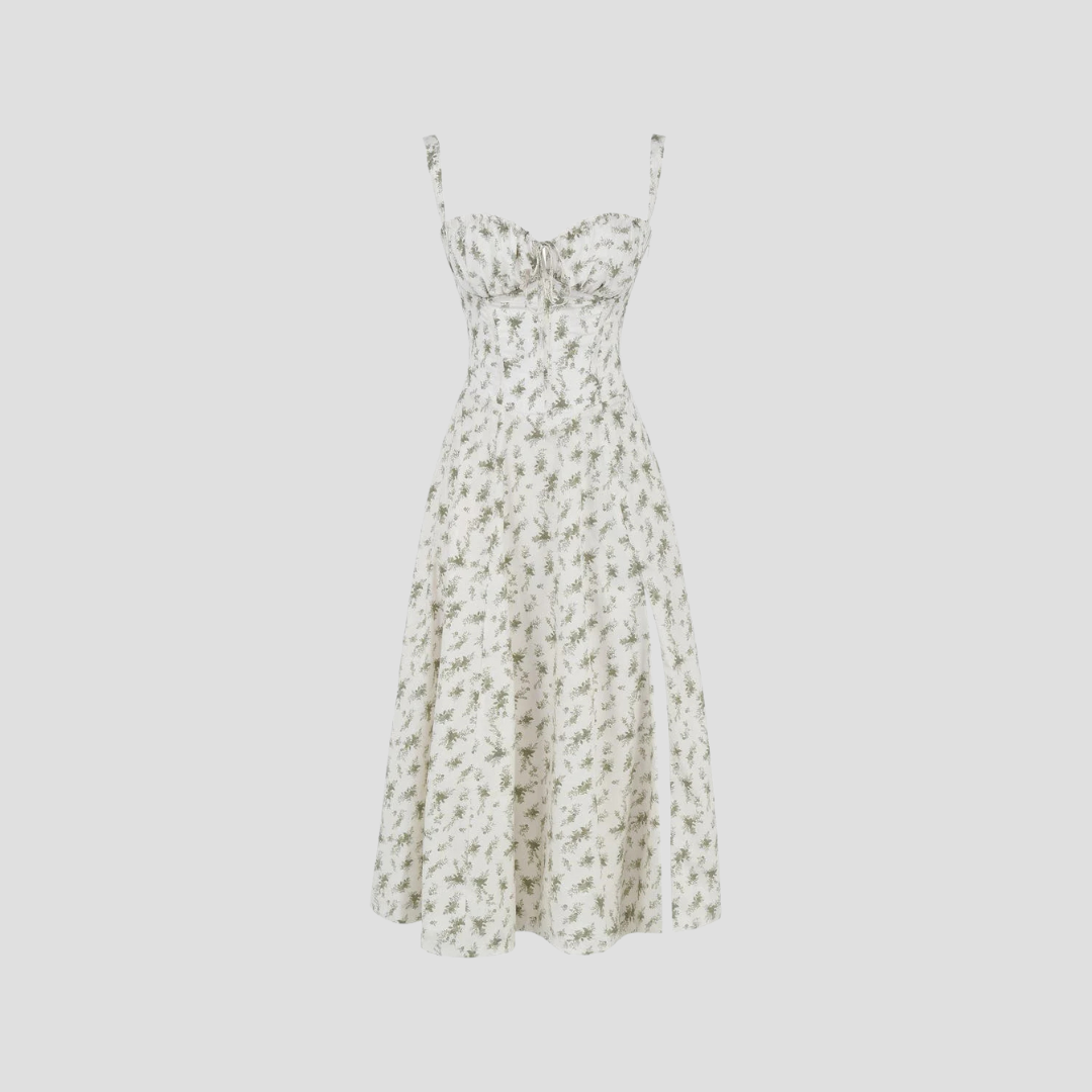 Maya | Floral Midi Dress