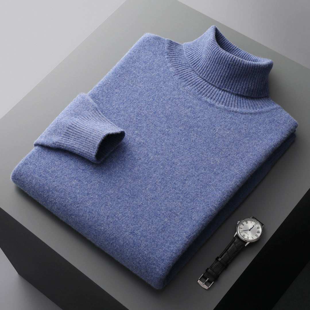 Sinclair | Ribbed Turtleneck Jumper