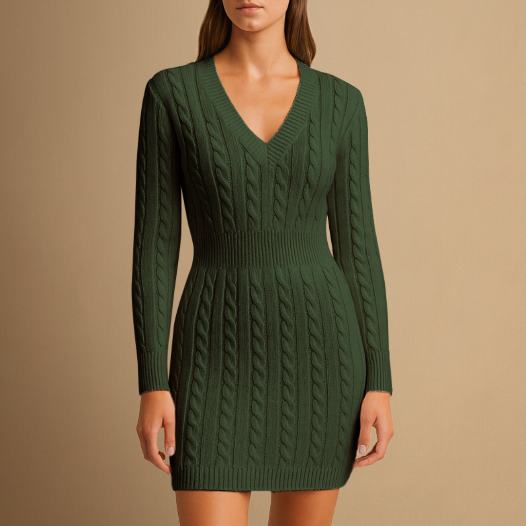 Karen | Knit Jumper Dress