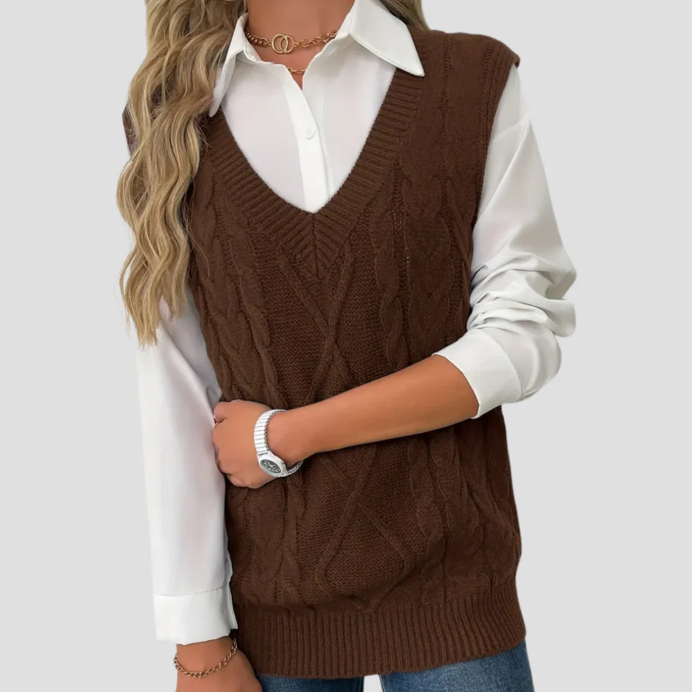 Selina | Knit Sleeveless Jumper
