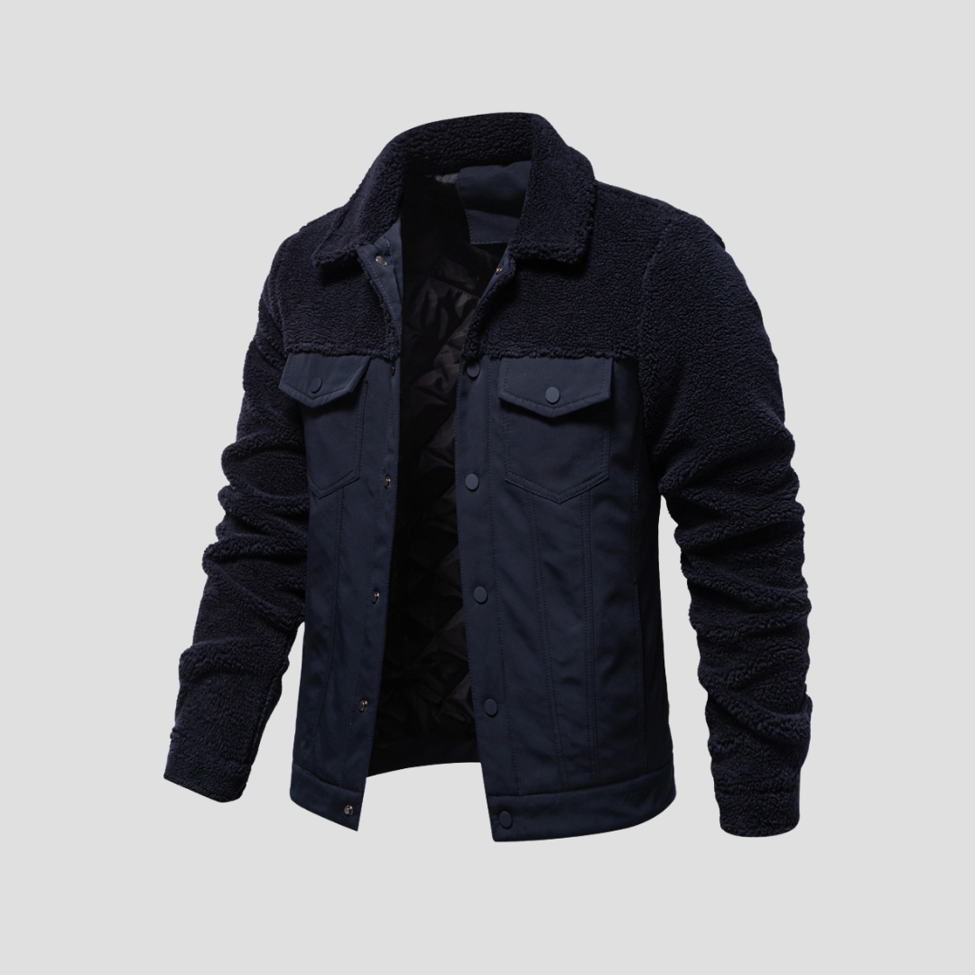 Mortimer | Sherpa Button Jacket