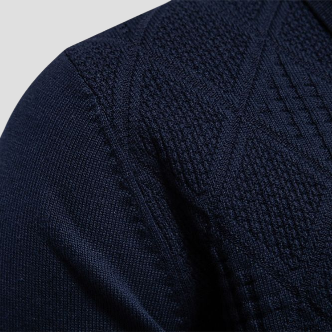 Warren | Knit Polo Sweater