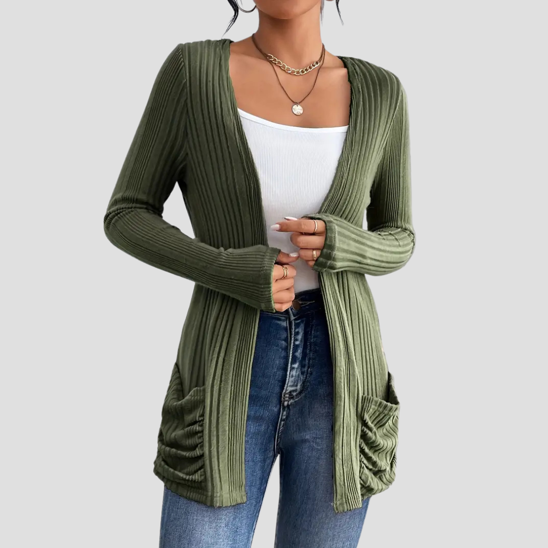 Helena | Long Knitted Cardigan