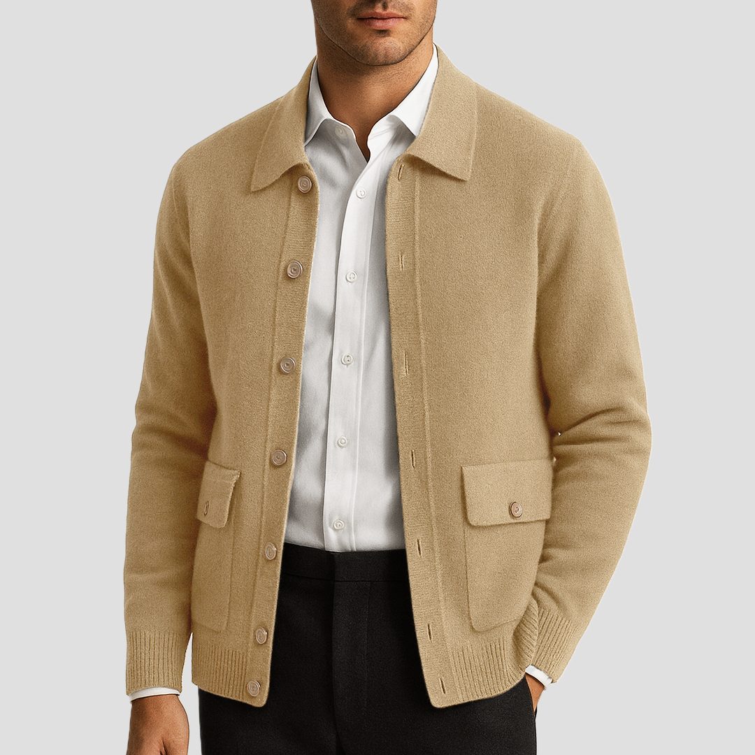 Cashmere Knit Cardigan