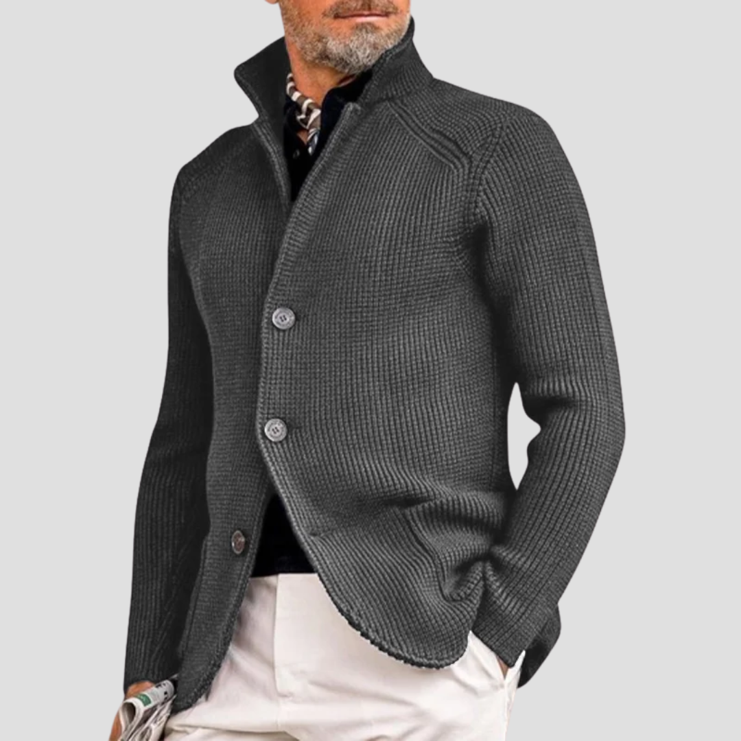 Guy | Knitted Button Cardigan