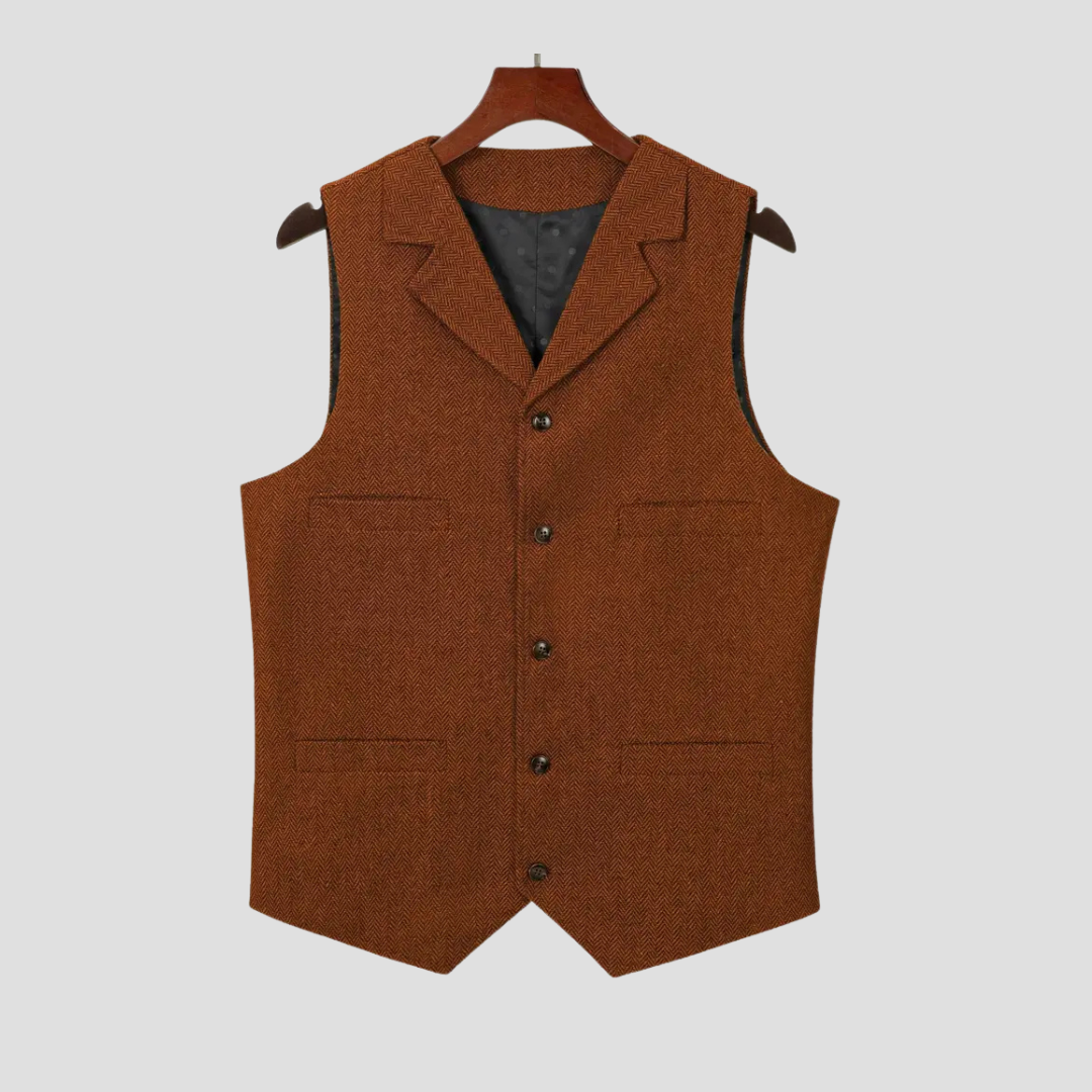Erasmus | Tweed Suit Vest