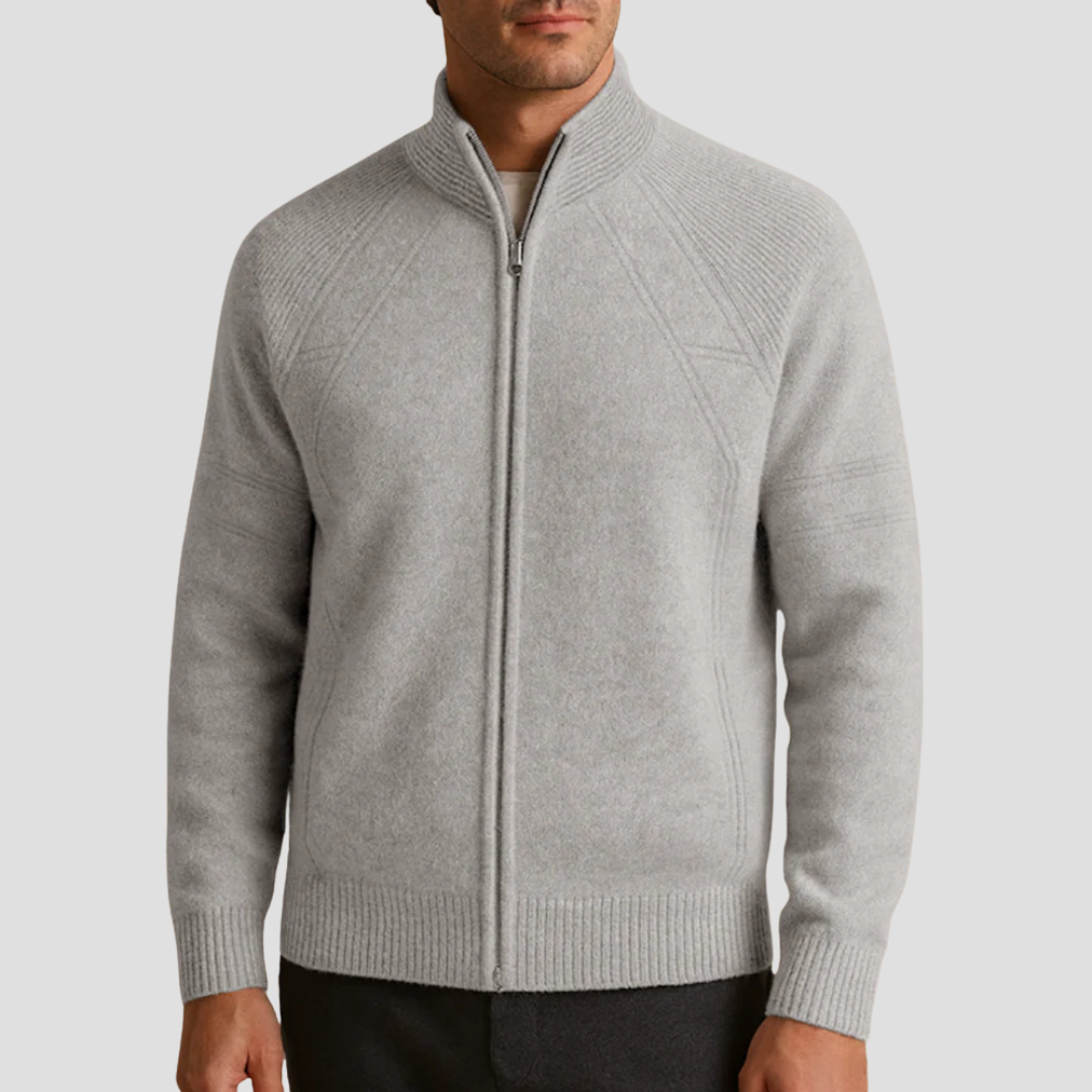 Stedman | Wool Zip Cardigan