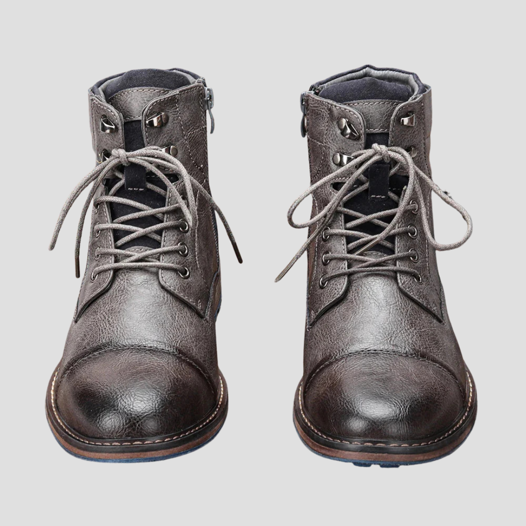Everett | Leather Ankle Boots