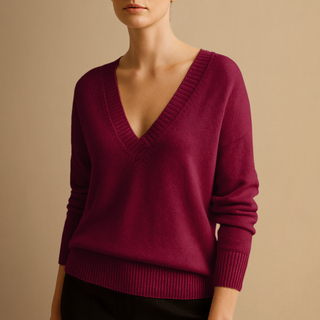 Clara | V-Neck Jumper