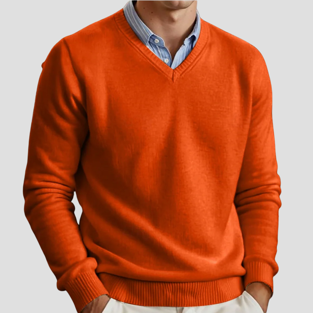 York | V-Neck Knit Jumper