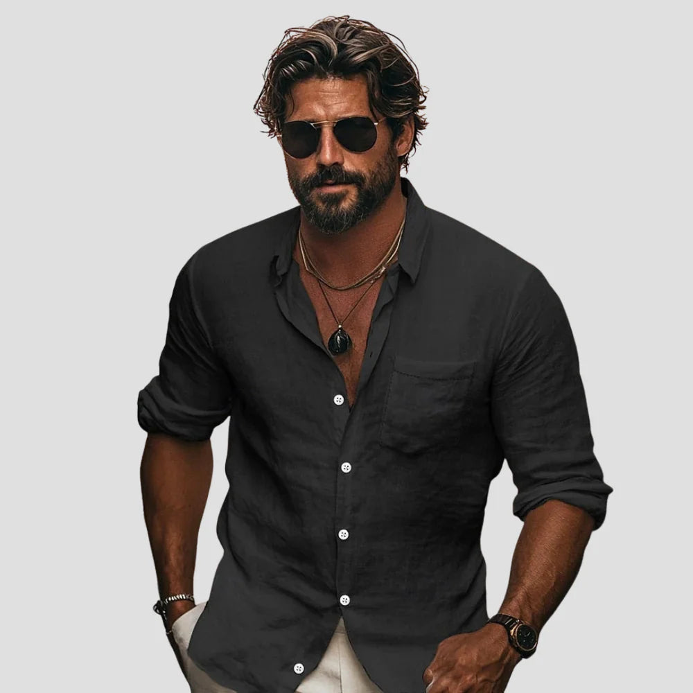 Alfred | Linen Casual Shirt
