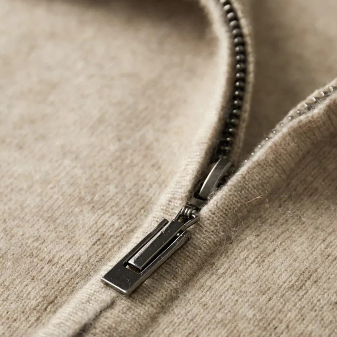 Gareth | Zip-Up Cardigan