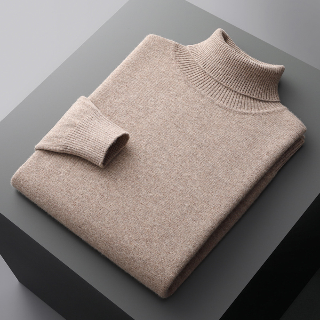 Sinclair | Ribbed Turtleneck Jumper