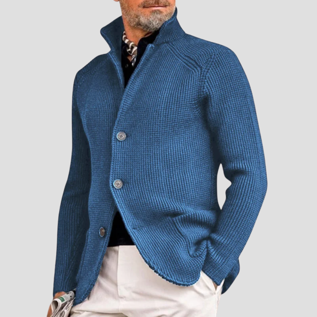 Guy | Knitted Button Cardigan